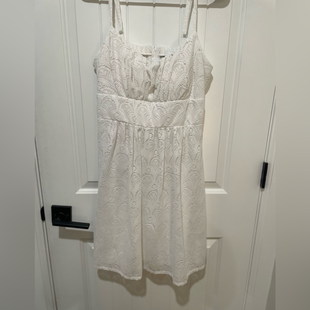 White summer dress